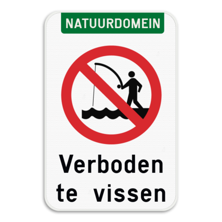 Informatiebord - Visverbod