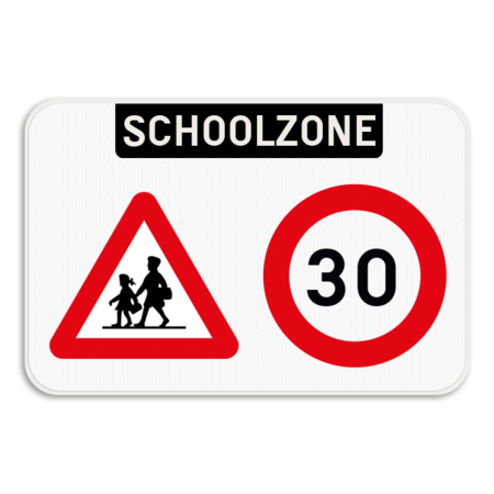 Informatiebord - Schoolzone - A23 - C43