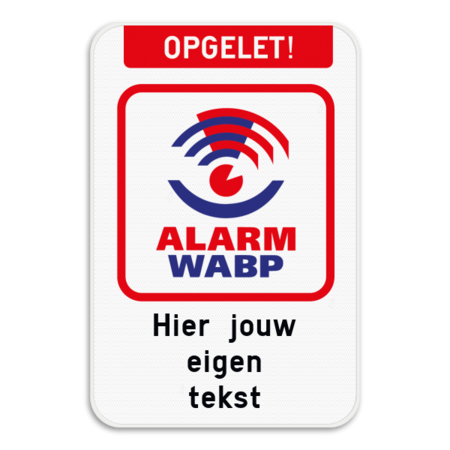 WABP - Opgelet! - Eigen tekst