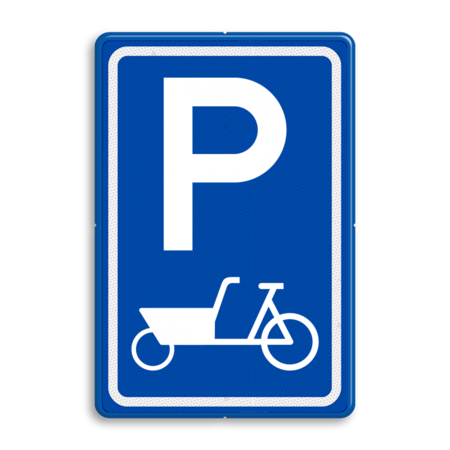 Verkeersbord RVV E08 bakfiets