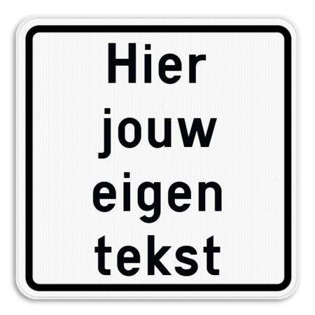 Tekstbord 1:1