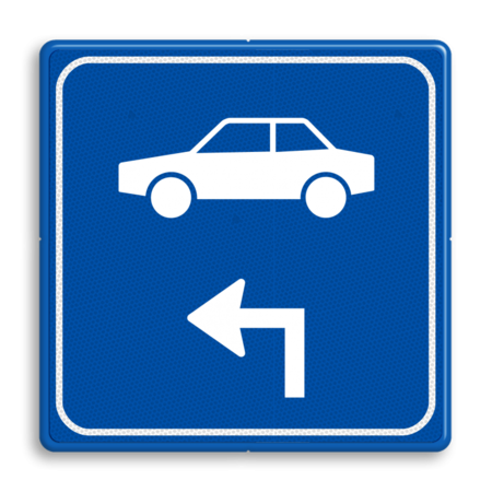 Verkeersbord - Routeverwijzing auto