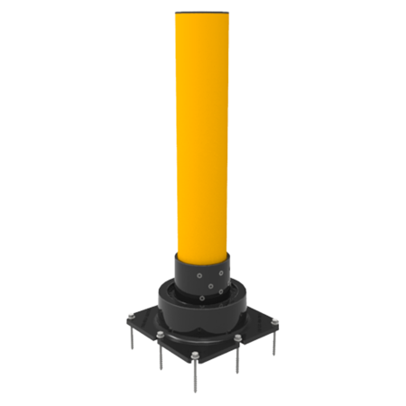 SlowStop - Energie absorberende rampaal - Type 3