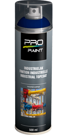 Industrielak blauw - 500 ml - hoogglans