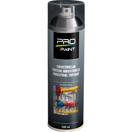 Industrielak transparant - 500 ml - hoogglans