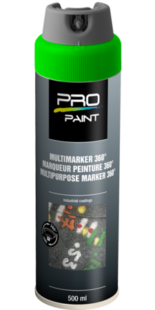 Multimarker fluorescerend groen - 360 graden spuitkop - 500 ml