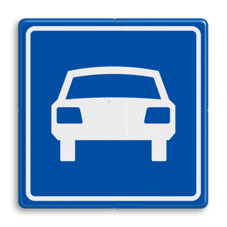 Verkeersbord RVV G03 - Autoweg