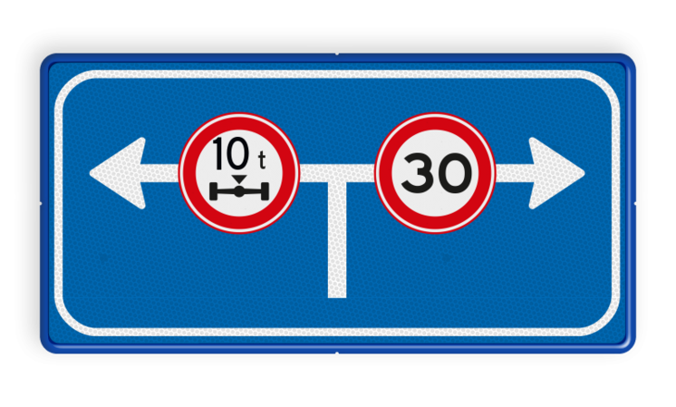 Verkeersbord RVV L10-02lr