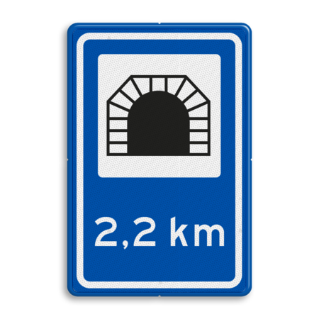 Verkeersbord RVV L13 - Verkeerstunnel