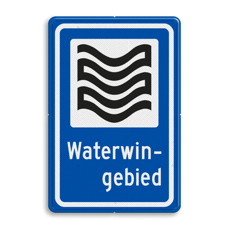 Verkeersbord RVV L304b - Waterwingebied