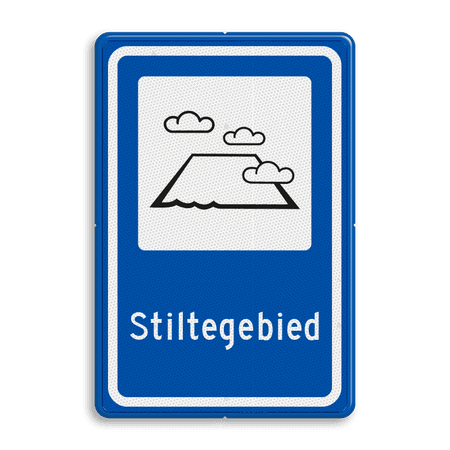 Verkeersbord RVV L306b - Stiltegebied