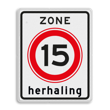 Verkeersbord RVV A0115zbh