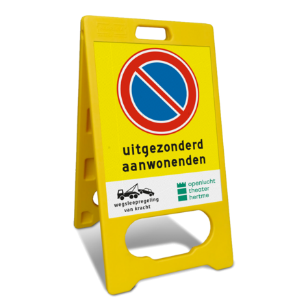 CarrySign TSY 515x965mm - beeldmaat 440x590mm - 4 kg - stoepbord