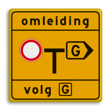 Omleidingsbord - Speciaal ontwerp