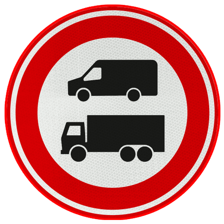 Verkeersbord RVV C22c Einde nul-emissiezone