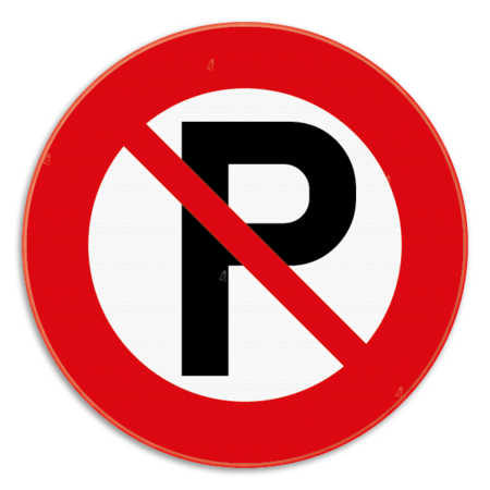 informatiebord - Parkeren verboden
