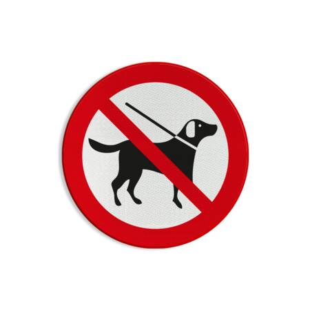 Pictogram - honden verboden