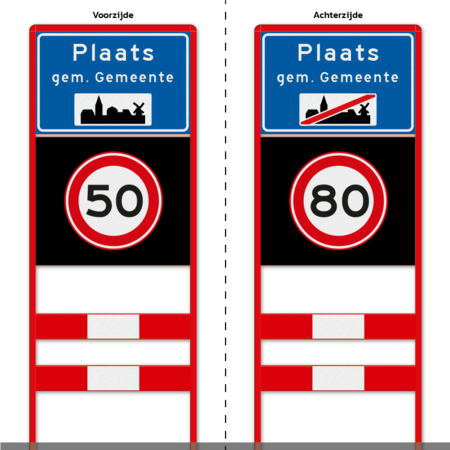 Komportaal H01b 1200mm breed, RVV-paneel 1000mm hoog (type 1 en 2)