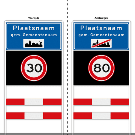 Komportaal H01b 1600mm breed, RVV-paneel 1000mm hoog (type 1 en 2)