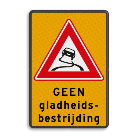 Verkeersbord RVV J20f - GEEN gladheidsbestrijding