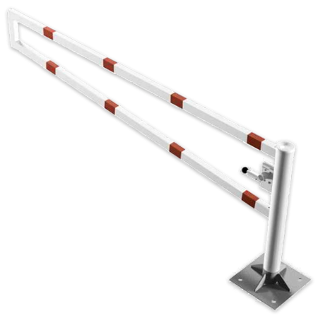 Barrière tournante (SH2) - hauteur 950mm - Verrouillage automatique - Montage dans ou au sol (galvanisé)