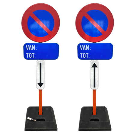 Kit de panneaux E1 - Interdiction de stationnement - NL