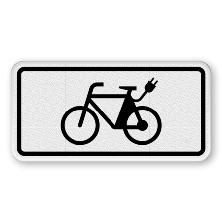 Verkehrszusatzeichen 1010-65 - E-Bikes
