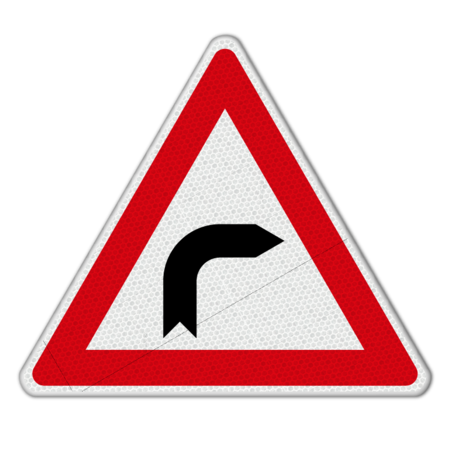 Gefahrzeichen 103-20 - Kurve (rechts) / Rechtskurve