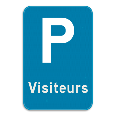 Panneau de stationnement - visiteurs
