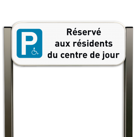 Panneau de stationnement - Handicapé