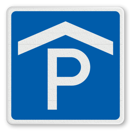Richtzeichen 314-50 - Parkhaus, Parkgarage