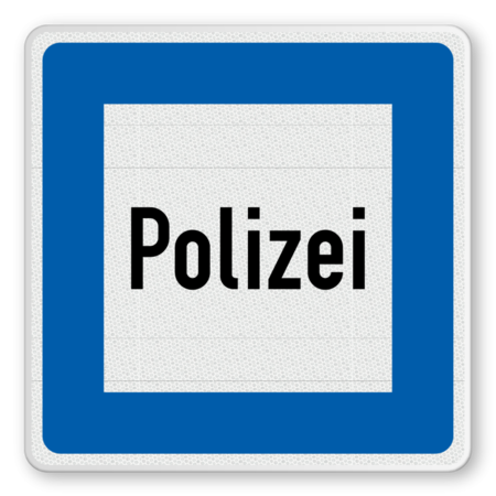 Richtzeichen 363 - Polizei