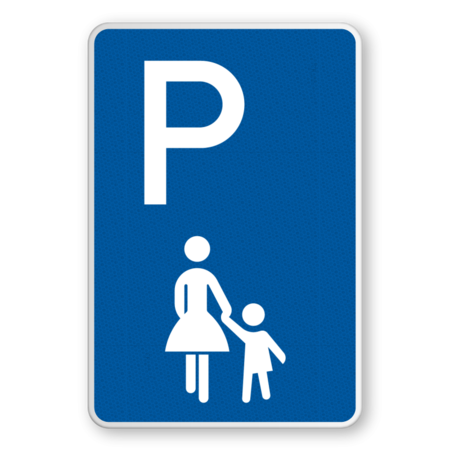 Parkschilder - Parkplatz nur für Familien
