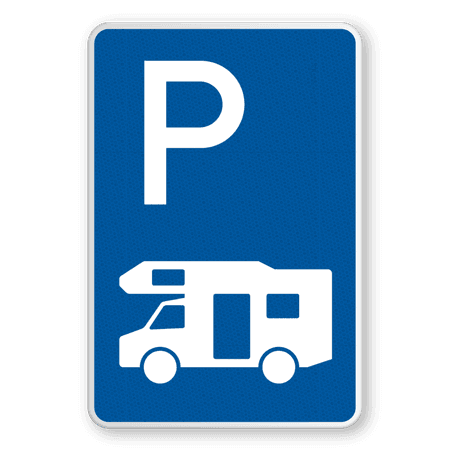 Parkschilder - Parkplatz nur für Wohnmobile