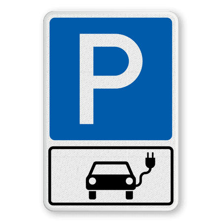 Parkschilder - Parkplatz nur für Elektrisch Fahrzeuge