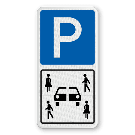 Richtzeichen 314-70 - Parken mit Carsharing