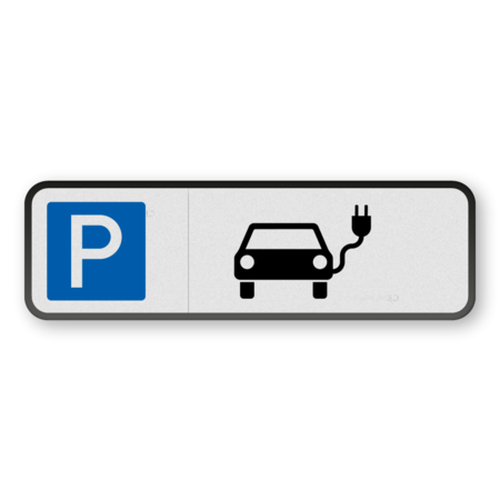 Parkschilder - Parkplatz nur für Elektrisch Fahrzeuge