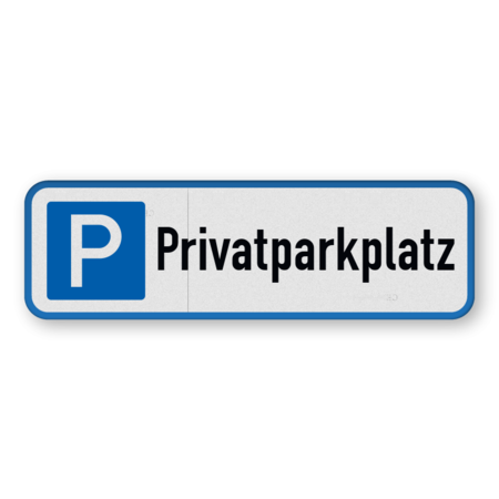 Kiwistar Parkplatzschild Privat - Aufkleber 42x30 Cm Wetterfest Aus PVC