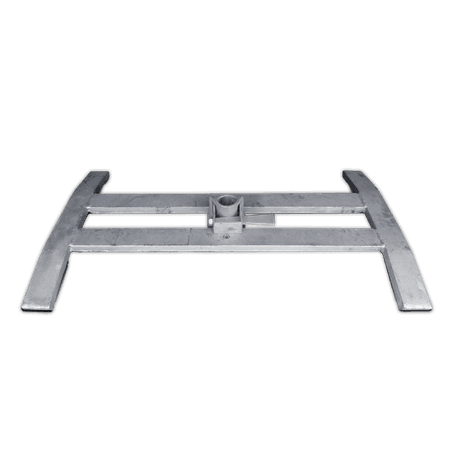 Schilderständer verzinkter Stahl - Ø48mm - mit Spannschloss - 26kg