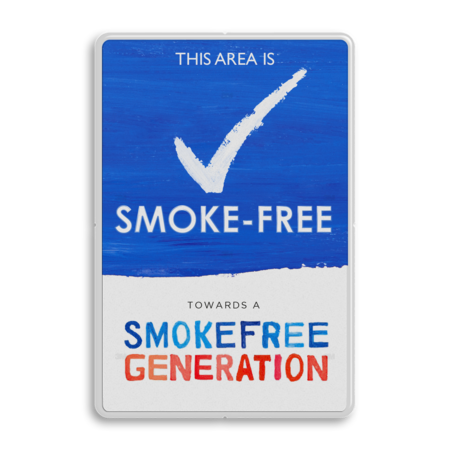 Informatiebord basic - Smoke-free Generation