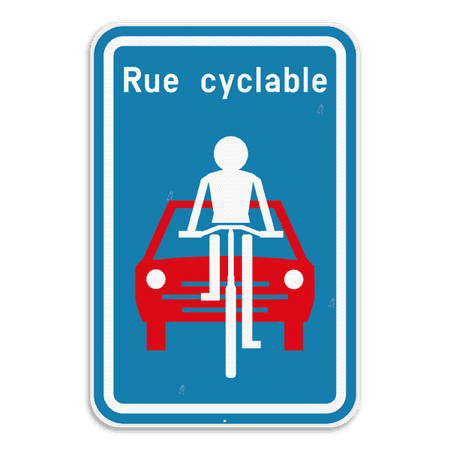 Panneau SB250 - F111 - Rue cyclable