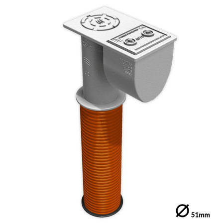 Douille de scellement PipeLock 600mm Ø 51 mm + clé