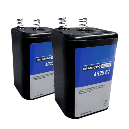 Blokbatterij 6V (7Ah) - set 2 stuks