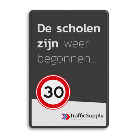 Mottobord - De scholen zijn weer begonnen met logo