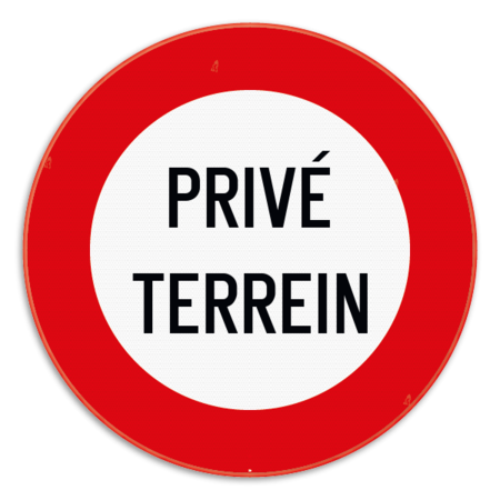 Verkeersbord C3 - Privé terrein