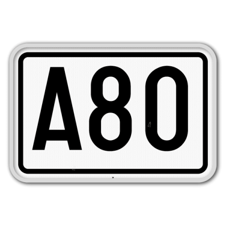 Panneau G2000 - F23b - Numéro d’une autoroute