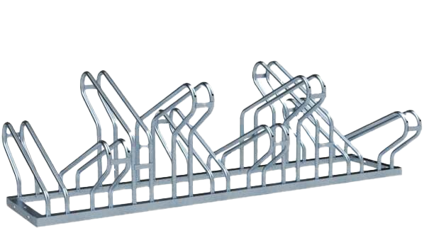 Fietsenrek staal - 10 fietsen - dubbelzijdig