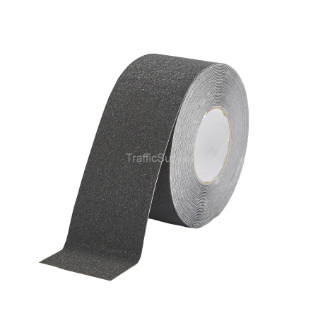 Vloertape zwart anti-slip - rol 18,3 meter