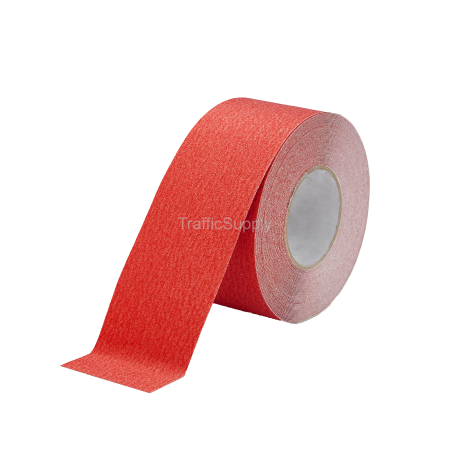 Vloertape rood anti-slip - rol 18,3 meter