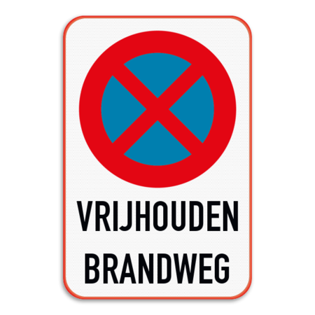 Parkeerverbod - Vrijhouden Brandweg